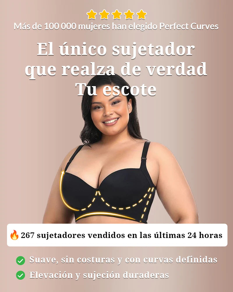 PROMOCIÓN 3x1 - Sostén Push Up Premium sin Aros que Moldea y Realza